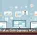 Tech Makes Daily Business Work Easier