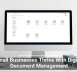 Small Businesses Thrive With Digital Document Management